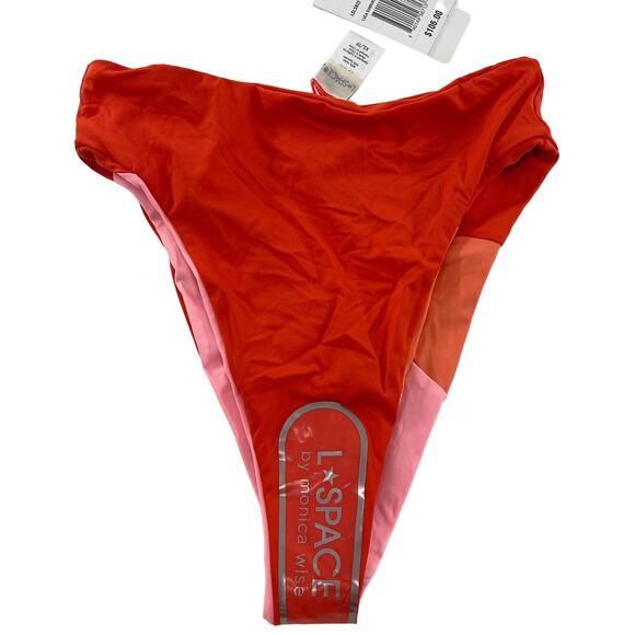 L*Space Sunburst Luca High Waist Bottom Bitsy XS - Picture 5 of 9